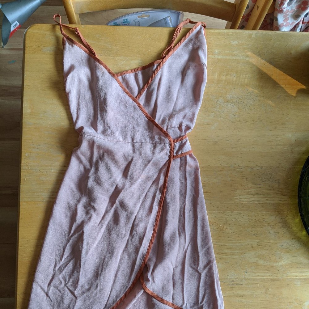 pink mini dress summer dress